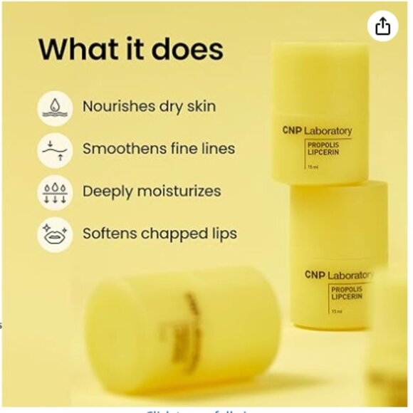 CNP Honey Lip Butter - Propolis Lipcerin - Picture 2 of 6